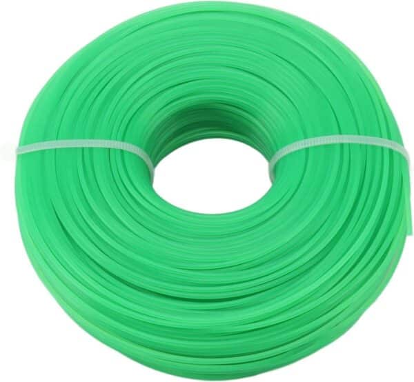 Filo per decespugliatore quadro 4mm bobina 15 mt tagliaerba cavo matassa 816ie